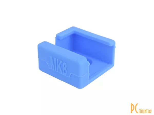 Силиконовая теплоизоляция для нагревательного блока MK7/ MK8/ MK 9, синий